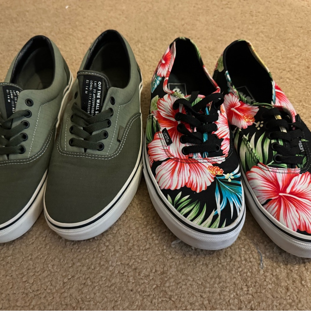 Lot of Vans Shoes